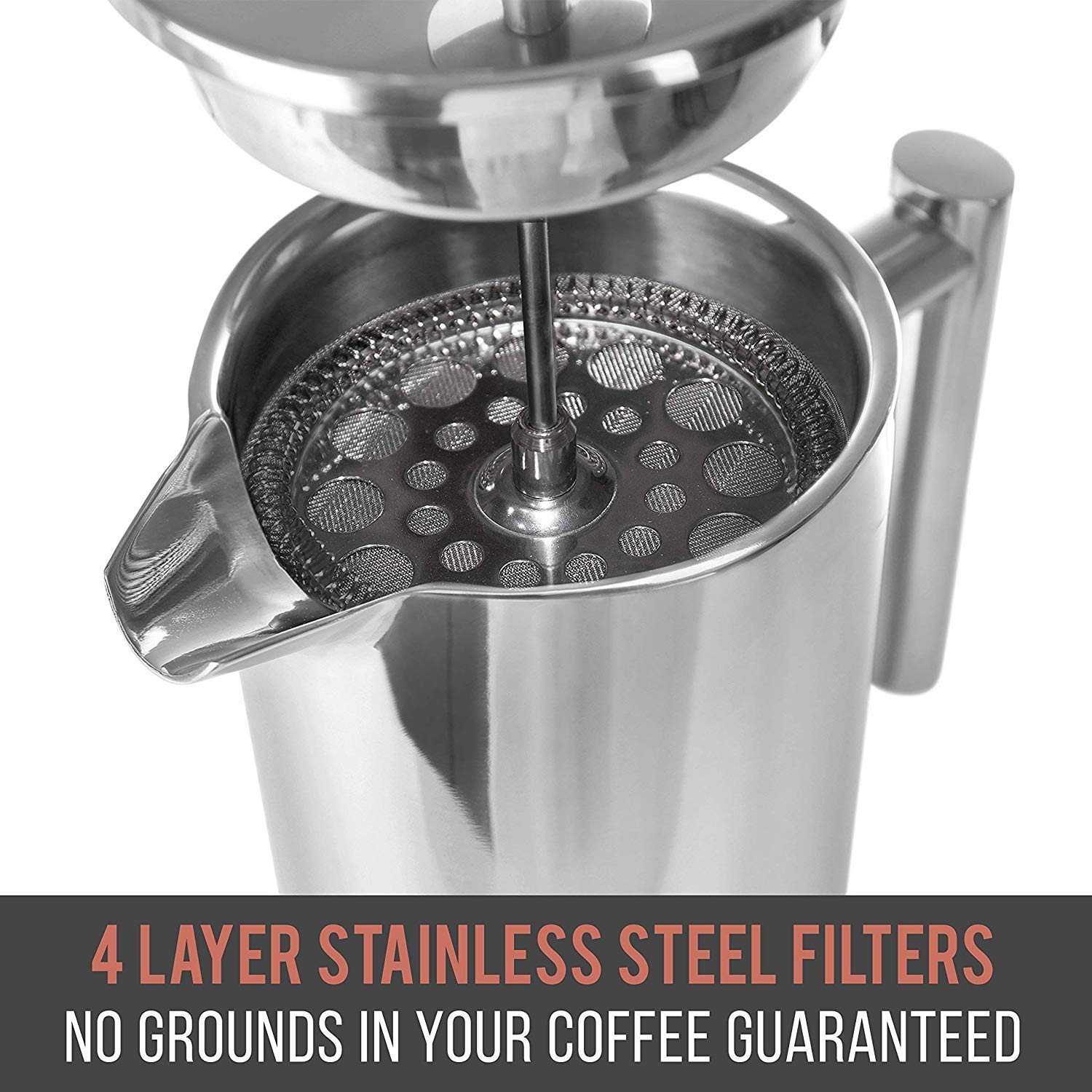 **Brand New Mueller Stainless Steel French Press ** for Sale in