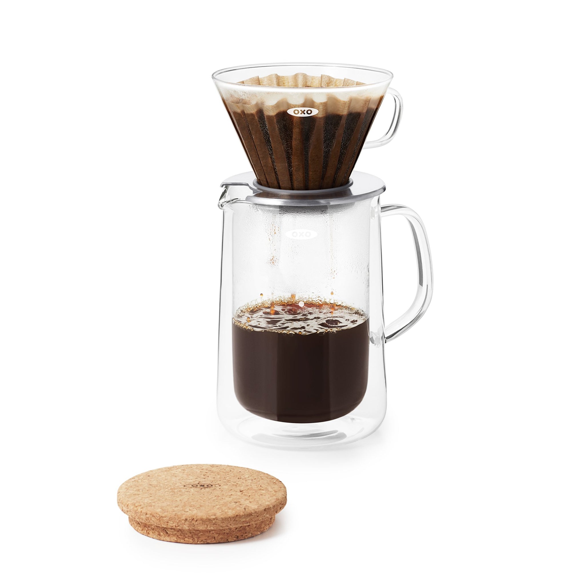 OXO 11180100 Brew 12 oz. Individual Pour Over Coffee Dripper with Wate —  Pristine Supply